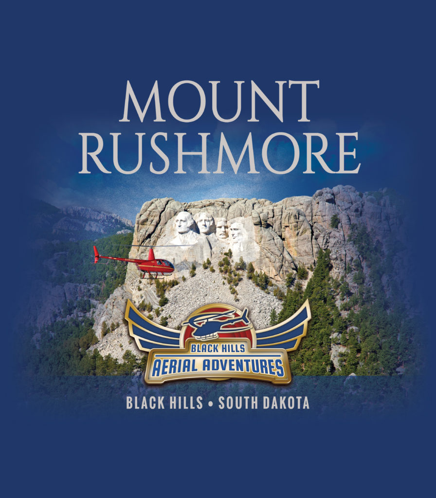 Black Hills Aerial Adventures: Mount Rushmore Shirt Design