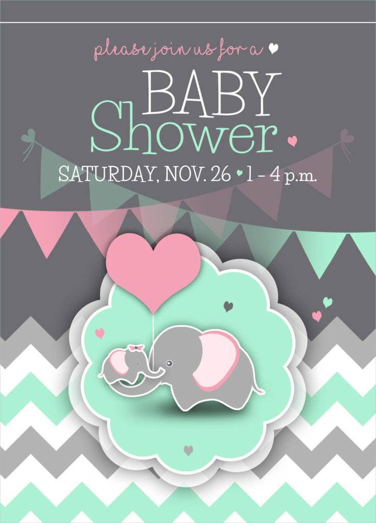 McCann Baby Shower Invitation Lincoln, NE