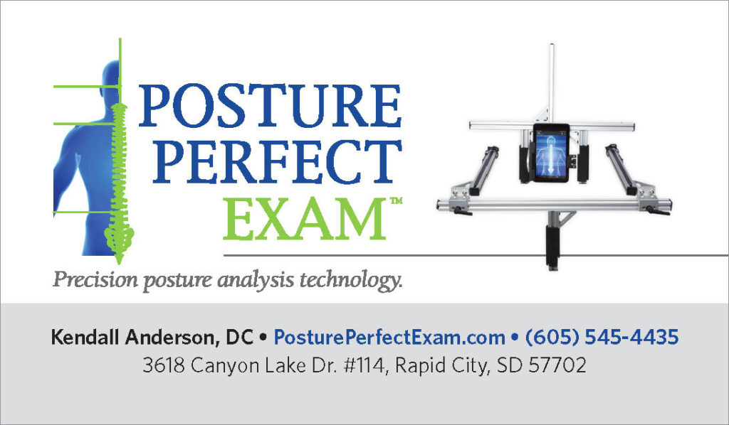 Posture Perfect Exam Business Card